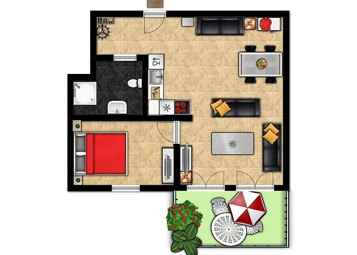 Apartmán Hanseresidenz Ii Whg 20 *